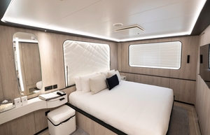 Upper decks balcony stateroom